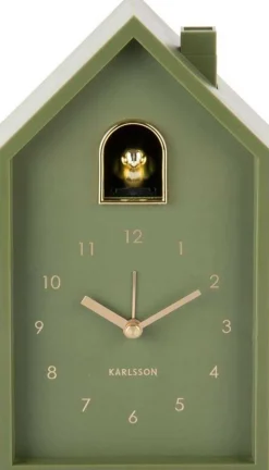 Réveil matin en plastique Cuckoo Oro (Vert)