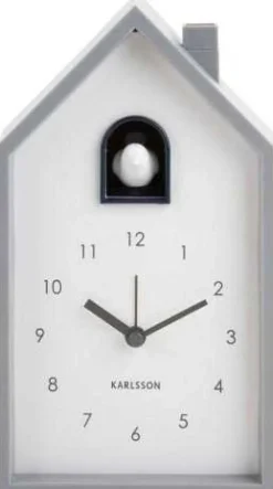 Réveil matin Modern Cuckoo (Gris souris)