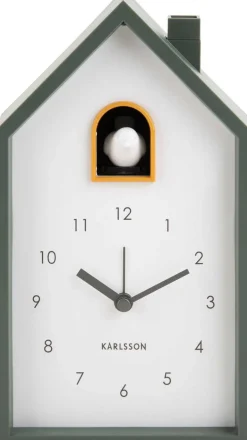 Réveil matin Modern Cuckoo (Vert jungle)