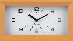 Réveil matin rectangulaire Lujo (Jaune)