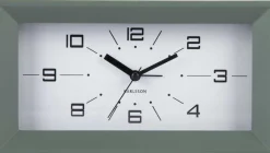 Réveil matin rectangulaire Lujo (Vert)