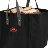 Sac à bûche en tissu Flames