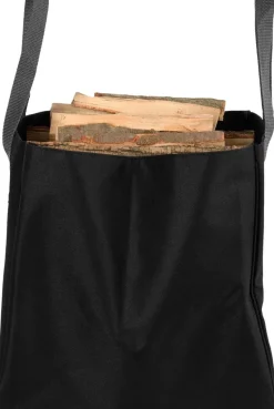 Sac à bûche en tissu Flames