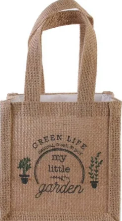 Sac à plantation en jute plastifiée My Little Market (14 cm)