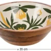 Saladier en bois de manguier 35 cm Sofia