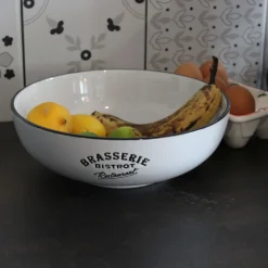 Saladiers en grès Brasserie bistrot (Lot de 2)