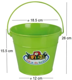Seau pour enfant en zinc
