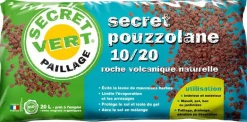 Secret Pouzzolane rouge 20 litres (1 sac de 17 kgs)