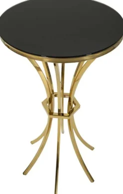 Sellette en métal et verre Shanty (50 x 92 cm)