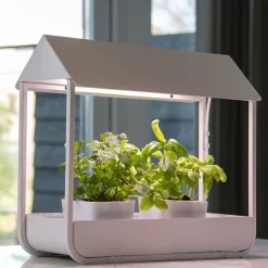 Serre avec lampe de croissance design (Blanc)