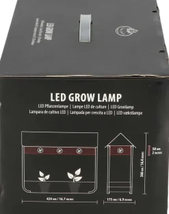 Serre avec lampe de croissance design (Noir)