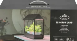 Serre avec lampe de croissance design (Noir)