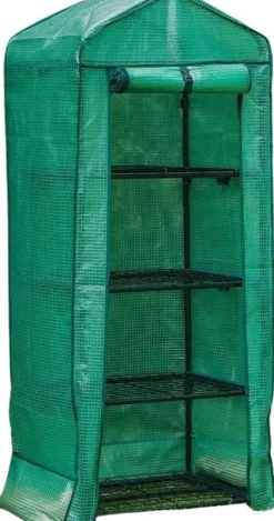 Serre de jardin 4 étages avec housse Grow