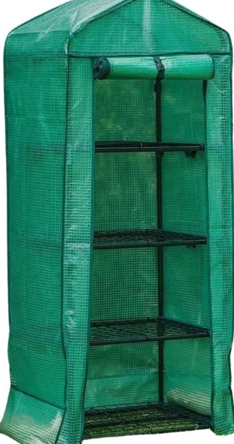 Serre de jardin 4 étages avec housse Grow