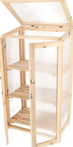 Serre en pin naturel Texel (Hauteur 125,2 cm)