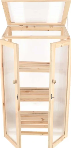 Serre en pin naturel Texel (Hauteur 125,2 cm)