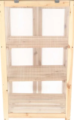 Serre en pin naturel Texel (Hauteur 125,2 cm)
