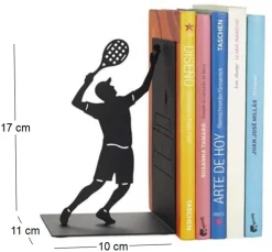 Serre-livres en métal Match Point