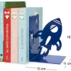 Serre-livres en métal Space Walk