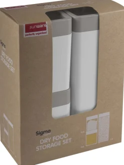 Set de 3 boîtes de conservation Sigma Home Dry food
