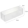 Set de 2 boîtes de rangement empilables Tower (24 x 8 x 7,2 cm)