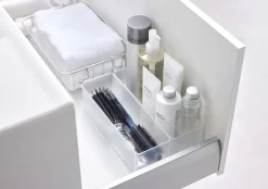 Set de 2 boîtes de rangement empilables Tower (24 x 8 x 7,2 cm)