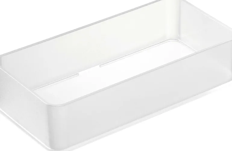 Set de 2 boîtes de rangement empilables Tower (16 x 8 x 3,7 cm)