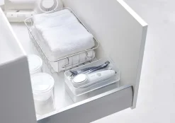 Set de 2 boîtes de rangement empilables Tower (16 x 8 x 3,7 cm)