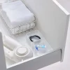 Set de 2 boîtes de rangement empilables Tower (8 x 8 x 3,7 cm)