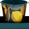 Set de 3 cache-pots en métal Citrus