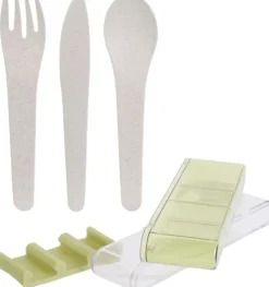 Set de couverts à emporter Eco concept (Vert)