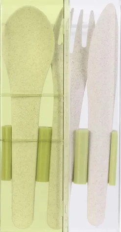 Set de couverts à emporter Eco concept (Vert)