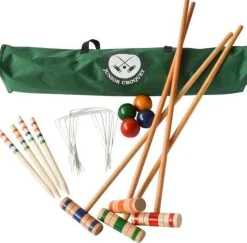 Set de croquet enfant en bois