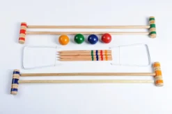 Set de croquet enfant en bois