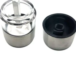 Set de 2 minis moulins sel et poivre en inox