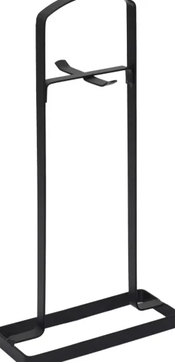 Set de 6 planches à découper en bambou avec socle en métal