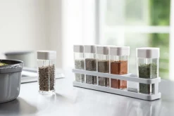 Set de 6 pots à épices avec support Tower