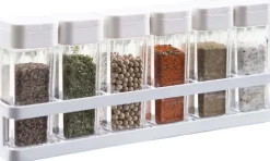 Set de 6 pots à épices avec support Tower