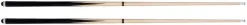 Set de 2 queues de billard en ramin 122 cm
