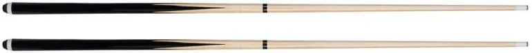 Set de 2 queues de billard en ramin 122 cm