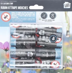 Set de 8 rubans attrape-mouches