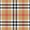 Set de table en vinyle 40 x 30 cm (Lot de 6) (Motif tartan)