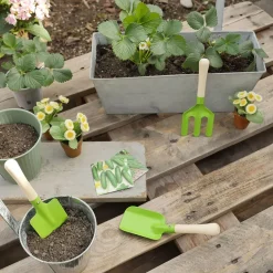 Set jardinage enfant 3 pièces (Vert)