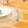 Sets de table en vinyle Fête (lot de 6) (Doré 2)