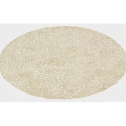 Sets de table en vinyle Fête (lot de 6) (Doré 2)