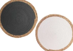 Sets de table jonc de mer 38 cm (Lot de 2)