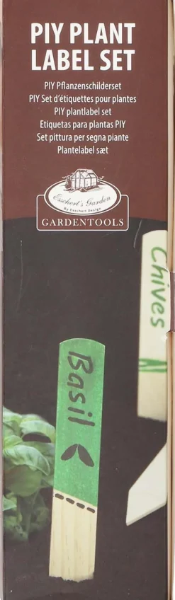 Set étiquettes potagères en bois DIY