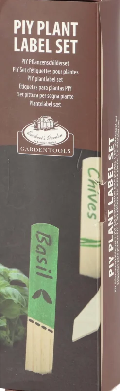 Set étiquettes potagères en bois DIY