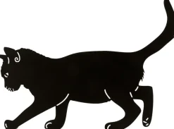 Silhouette animal en métal Garden (Chat)
