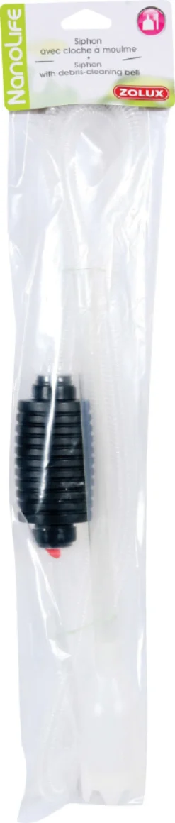 Siphon avec cloche à moulme